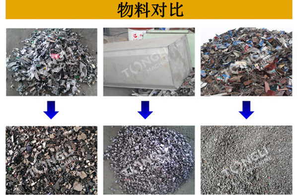 物料對(duì)比圖